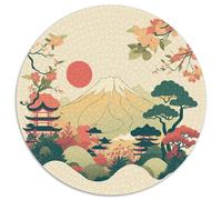 Chinese - Style Landscape 1000 Pieces Dope Jigsaw Puzzles Stress Reliever Family Game Unique for Adults Or Families 1000pcs (67.5x67.5cm)