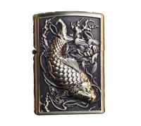 Chinese Style Lighter 2025 New Year Gifts，Replaceable for Zippo (Only Case), Compatible Insert Size 3.6cm * 1.2cm * 5cm (Style 12) (Style 13)