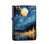 Chinese Style Lighter Case Compatible with Zippo, Replaceable Design, Size 3.6cm x 1.2cm x 5cm, for 2024 Celebration, Durable Housing for Lighter