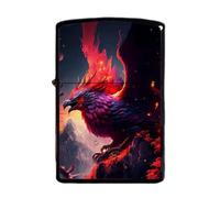 Chinese Style Lighter Case for Zippo, 2Pcs Gifts, Replaceable, Compatible Size 3.6cm x 1.2cm x 5cm, Durable Lighter Housing for All Occasions