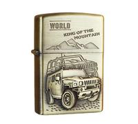 Chinese Style Lighter for 2025 New Year Gifts, Zippo-Compatible Case, Replaceable Insert Size 3.6cm x 1.2cm x 5cm, Unique Design for Collectors and Celebration