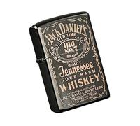 Chinese Style Lighter of The Gifts，Replaceable for Zippo (Only Case), Compatible Insert Size 3.6cm * 1.2cm * 5cm，Lighter Housing (Black)