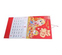 Chinese Style Lunar 2025 Wall Hanging Calendar for Family Use