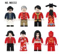 (Chinese Style M8032???) Mini Figure Toy Minifigure Fit Lego Building Block Set Toy