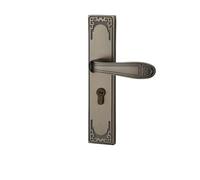 Chinese Style Magnetic Silent Double Swing Door Lock Bedroom Handle