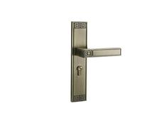 Chinese Style Magnetic Silent Double Swing Door Lock Bedroom Handle