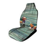 Chinese Style Mandarin Ducks Car Seat Covers Universal, 1PCS Carseat Protector - Stretchable Fabric, Anti-Slip Elastic Car Seat Protector for Cars, SUV, Trucks