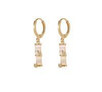Chinese style minimalist new bamboo section retro style delicate ear studs fashionable temperament versatile internet celebrity female