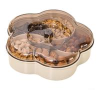 Chinese Style Nut Storage Box 5 Sections Dust-Proof