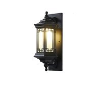 Chinese Style Outdoor Waterproof Courtyard Wall Lamp Outdoor Retro Outdoor Balcony Exterior Wall Door Decoration Lamp