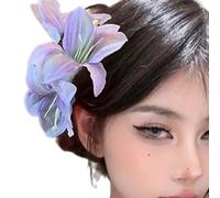 Chinese Style Peony Flower Hair Clip Beautiful Floral Design Hair Claws for Women, Trendy Hair Accessories for Daily Wear