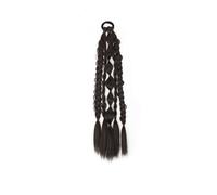 Chinese Style Pill Head Wig Ancient Style Hanfu Bridal Coiffure Hair Bun Wig Hair Band(Brown)