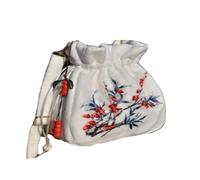 Chinese Style Plush Bag Chinese Elements Ancient Style Bag Embroidery