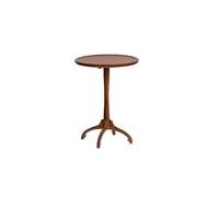 Chinese Style Round Sofa End Table Small Coffee Table for Living Room Elegant Side Table Bedside Accent Table Stylish Corner Furniture Modern Home Decor