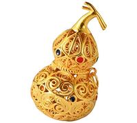 Chinese Style S990 Gold Sterling Silver Pendant Craft Small Goose Ancient Filigree Method Evided Lucky Silver Sterling Ethnic Style Female Fashion Pendant, LJBLEUSK