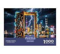 Chinese Style SceneryJigsaw Puzzles for Adults 1000 Piece- Large Piece Difficulty Game Gifts for Women Man Age 12+ for Jigsaw70x50cm/1000pcs