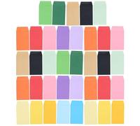 Chinese - Style Small Blank Envelopes, Colorful, 50pcs Mixed Colors, Size 9×6cm, Ideal for Handmade Crafts, Letter Sending, Gift Wrapping, Chinese - Style Small Blank Envelopes, Colorful 50pcs Mixed