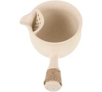 Chinese Style Stoneware Infuser Teapot with Side Handle for Tea Lovers