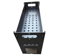Chinese style thick iron plate card style portable stove, barbecue grill, household detachable folding outdoor charcoal outdoor