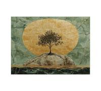 Chinese Style Tree Jigsaw Puzzles for Adults 500 Piece, Asia Japanese Tree Wooden Printed Puzzles, Cool Japan Pattern Decorations for Entertainment Party