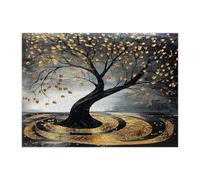 Chinese Style Tree Jigsaw Puzzles for Adults 500 Piece, Luxury Asia Japanese Tree Wooden Printed Puzzles, Cool Japan Pattern Decorations for Home Entertainment