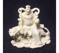 Chinese Style Zhao Gongming God of Wealth Statue Natural Material Modern Art Sculpture Home Decoration Crafts Statuette