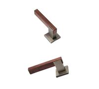 Chinese Style Zinc Alloy Silent Door Lock Bedroom Interior Handle Security Mute Household Hardware Supplies