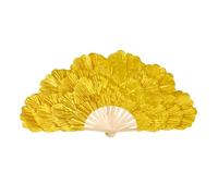 Chinese Styles Elegant Handmade Large Peony Petal Dance Fan For Dancers Performances And Traditional Culture Enthusiasts Large Peony Petal Dance Fan