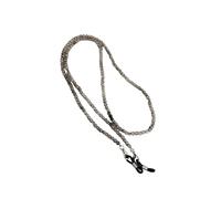 Chinese Styles Glass Beaded Eyeglass Chain Retro Design Lightweight Glasses Chain Comfortable for Daily Wear Artistic Glass Eyeglass Holder Necklace