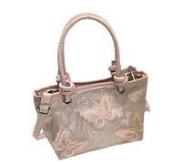 Chinese Styles Women's Handbag Butterfly Embroidery Retro Crossbody Bag Fashionable Shoulder Purse For Daily Use Traditional Modern Handbag
