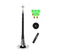 Chinese Suona Instrument Handmade Loud Chinese Folk Wind Instrument For Adults Beginners Music Students High Pitch (Color : Bk)