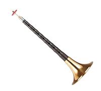 Chinese Suona Instrument, Suona For Beginners Black Sandalwood Suona Musical Instrument Set For Beginners With Suona With Reed Accessories Suona Instrument(F minor)