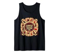 Chinese Symbols China Characters Chinese Signs Tank Top