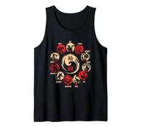 Chinese Symbols China Characters Chinese Signs Tank Top