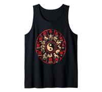 Chinese Symbols China Characters Chinese Signs Tank Top