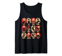 Chinese Symbols China Characters Chinese Signs Tank Top