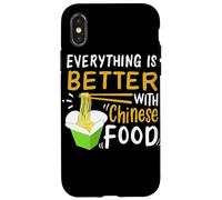 Chinese Take Out - Everything is better with Chinese food Case for iPhone X/XS