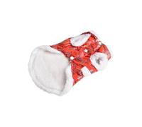 Chinese Tang Suit Pet Dog Costume for New Year Festivals and Holiday Celebrations with Traditional Cheongsam Design in Breathable Co(L)