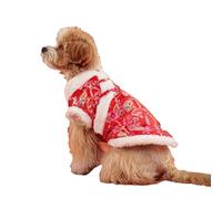 Chinese Tang Suit Pet Dog Costume for New Year Festivals and Holiday Celebrations with Traditional Cheongsam Design in Breathable Co(XL)