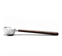 Chinese Tea Teaspoon,Shovel Spoons Solid Wood Long Handle Spoon Dispenser Boiling Vintage Kung Fu Ceremony Set Accessories