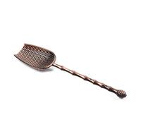 Chinese Tea Teaspoon,Vintage Spoons Kung Fu Teaware Caddy Accessories Dispenser Leaf Spatula(Brown)