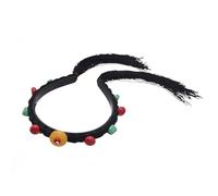 Chinese Tibetan Ethnic Handmade Hairband Women Creative Cute Delicate Simulation Wigs Braids Shape Headpieces Synthetics Hair Headbands for Women Synthetics Hair Braideds Headband