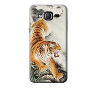 Chinese Tiger Brush Painting Case Cover For Samsung Galaxy On5
