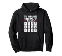 Chinese Tile Board Game Mahjong Player It’s Mahjong Time Pullover Hoodie