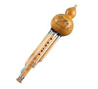 Chinese Tradition hulusi Play professionally cucurbit flute B Flat gourd flute Seven Hole Gourd Instrument for Beginners