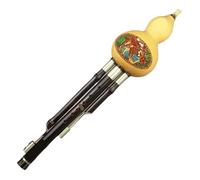 Chinese Traditional Flute Hulusi Gourd Wooden Professional Musical Instrument Ethnic Detachable In C Tone