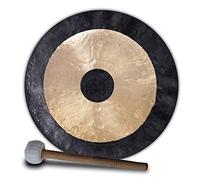 Chinese Traditional Gong, Bright Tones, Beautiful Shimmering Wash Quality, Hand Selected For Quality, Great For Sound Healing, Home(16 Inch)