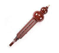 Chinese Traditional Gourd Musical Instrument For Beginners C Key/B Flat Resin Hulusi With Case And Accessories Professional Hulusi (Color : 03, Size : C key)