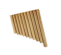 Chinese Traditional Musical Instrument 10 Pipes Pan Flute C Key Bamboo Pan Flute Beginners Pan Flute (Color : 01_Left)