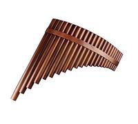Chinese Traditional Musical Instrument Handmade 22 Pipes Bamboo Pan Flute C Key Woodwind Beginners Pan Flute (Color : Right)